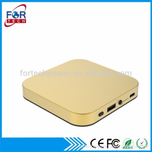 Slim power bank 4000mah with gift package,battery bank for promotional